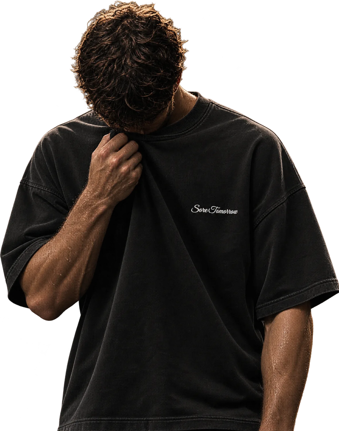 Sore Tomorrow tee — cut-out